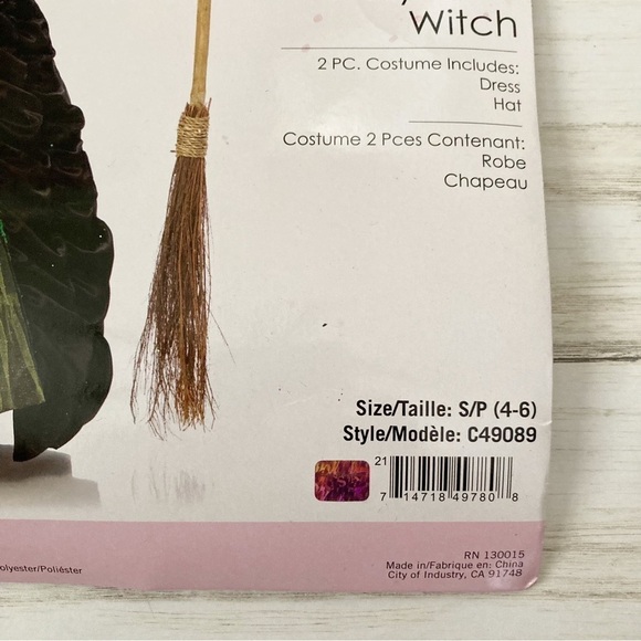 Storybook Witch Costume - Picture 5 of 6